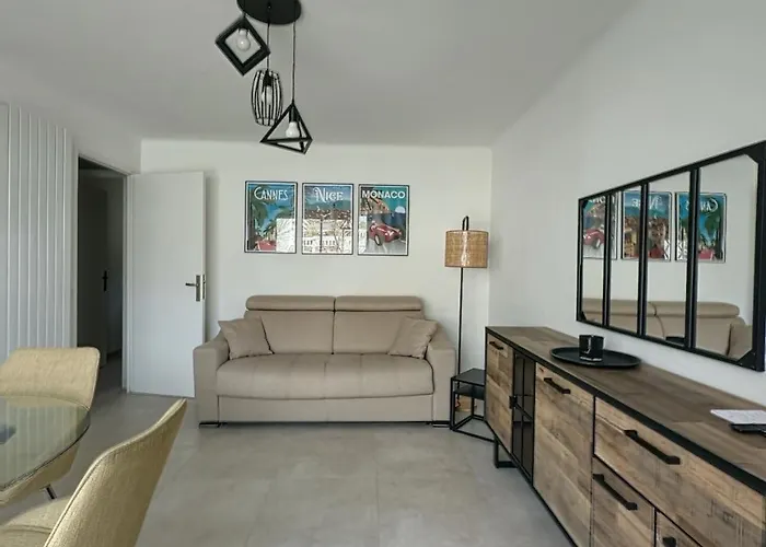 Apartman Agencia 2 Pieces Lumineux Terrasse Cannes