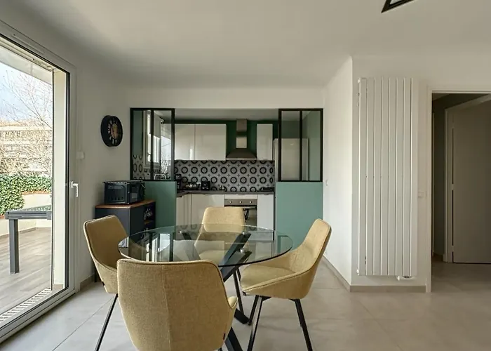 Apartman Agencia 2 Pieces Lumineux Terrasse *